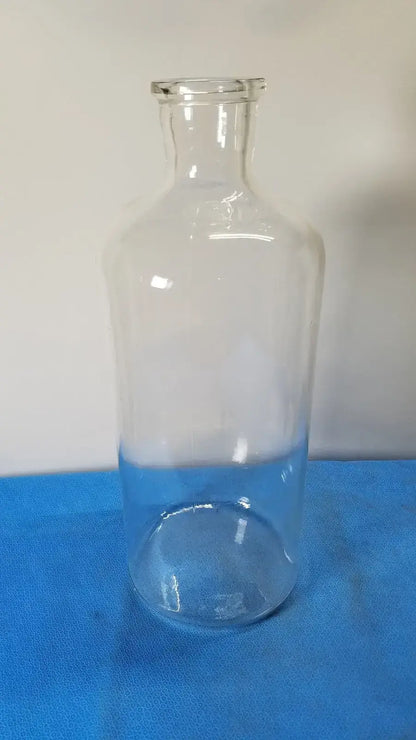 PYREX Clear Medicine Bottle 18 oz Rochester Style