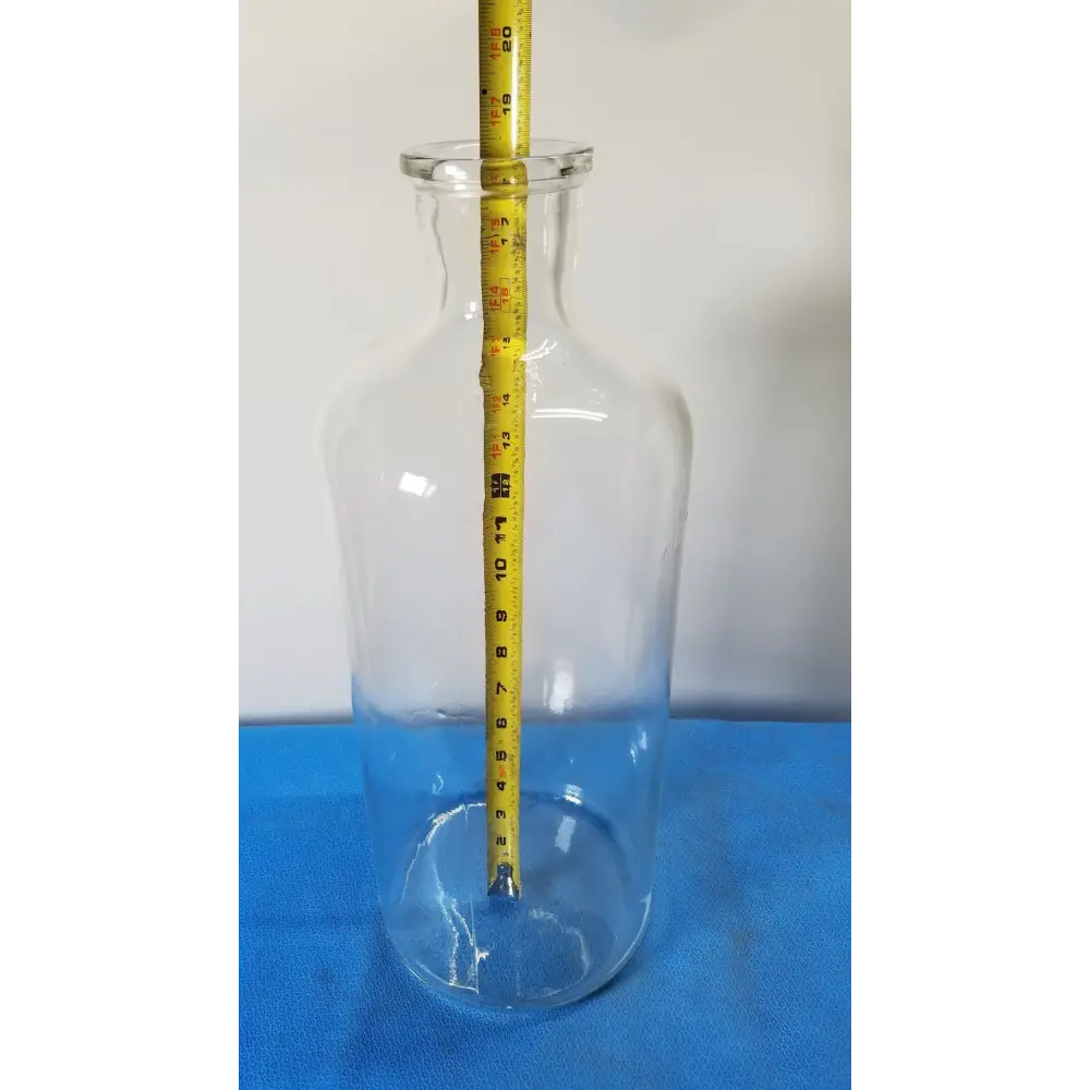 PYREX Clear Medicine Bottle 18 oz Rochester Style