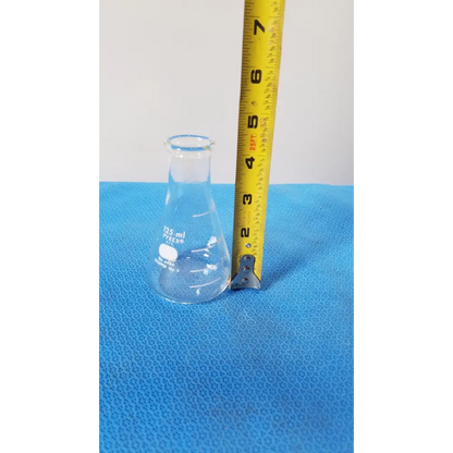 PYREX Erlenmeyer Flask 125 mL Glass Narrow Mouth Plain