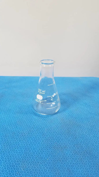PYREX Erlenmeyer Flask 125 mL Glass Narrow Mouth Plain