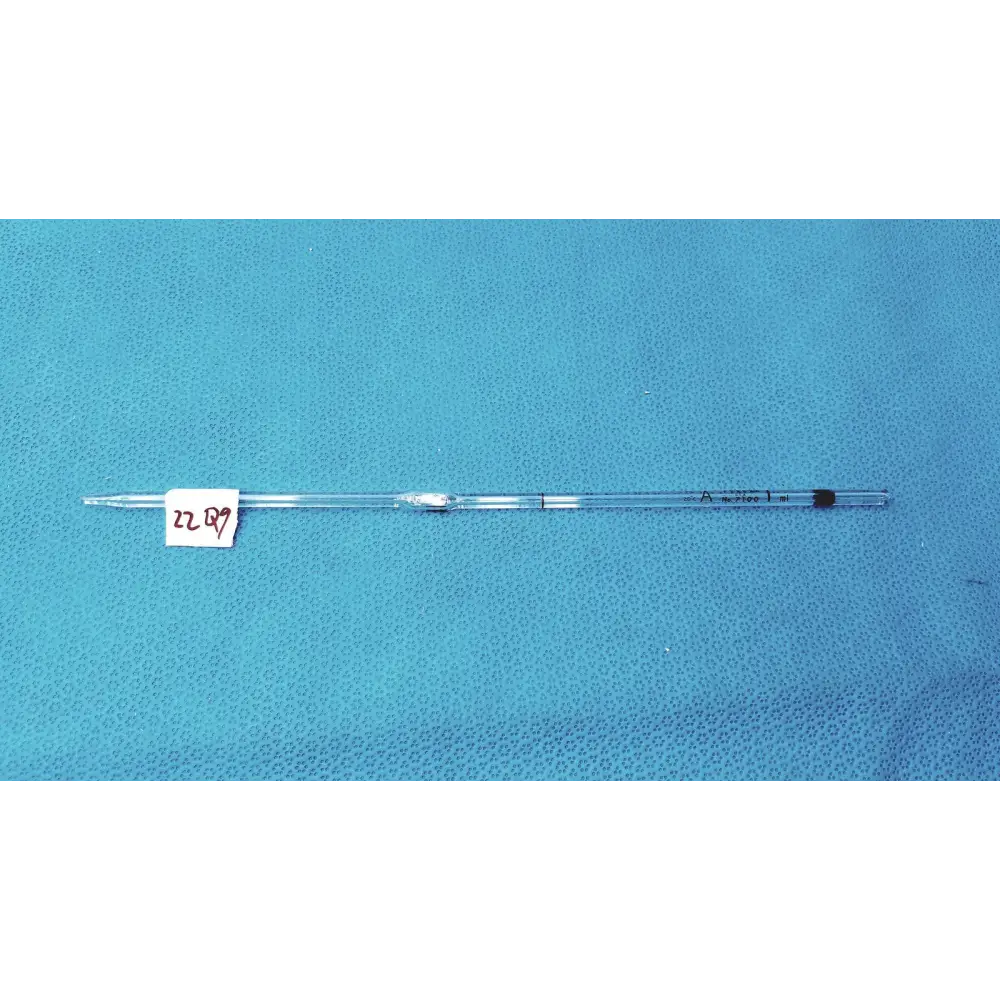 PYREX Glass 1mL Volumetric Pipette 7100-1B – Class A Bulb Style Reusable Lab P