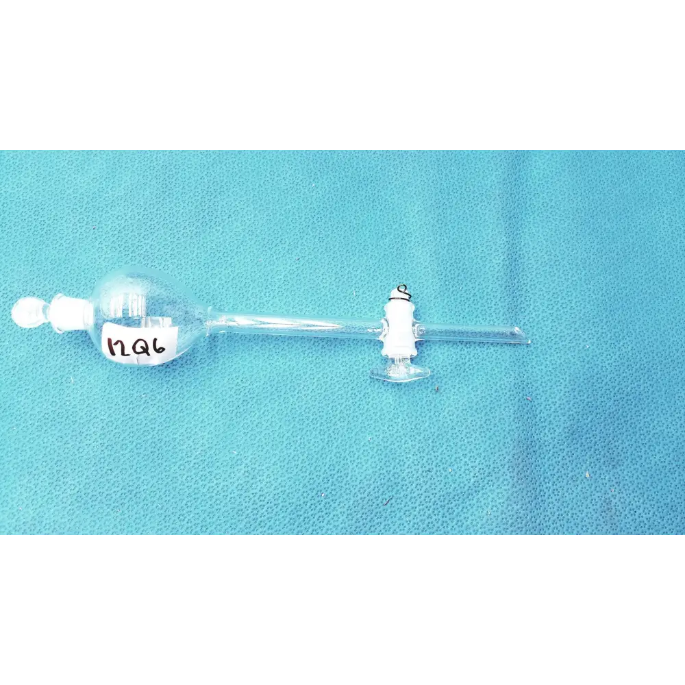 PYREX Glass 60mL Globe Separatory Funnel w/ 2mm Stopcock