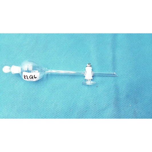PYREX Glass 60mL Globe Separatory Funnel w/ 2mm Stopcock