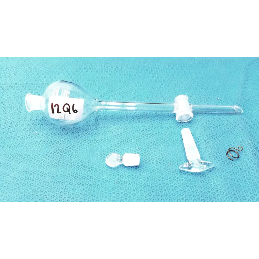 PYREX Glass 60mL Globe Separatory Funnel w/ 2mm Stopcock