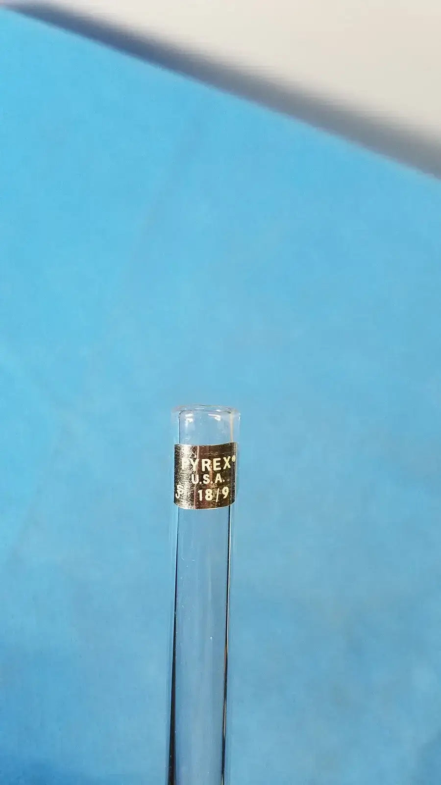 Pyrex Glass Connector Tube 18/9 Ground Ball Joint Lab Glassware Adapter - Laboratory