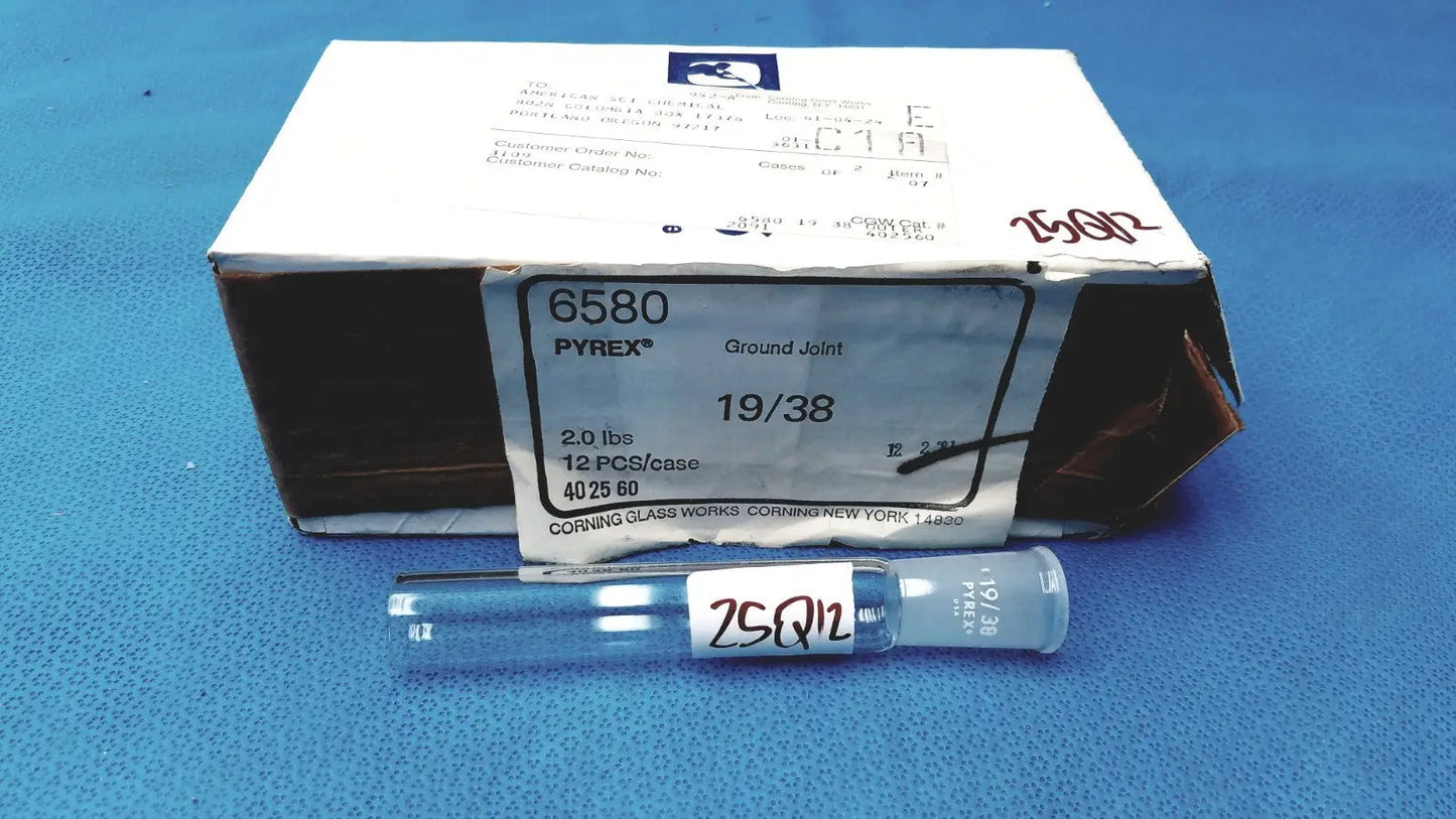 PYREX Glass Lab Joint Adapters 19/38 – Ground Outer Joints