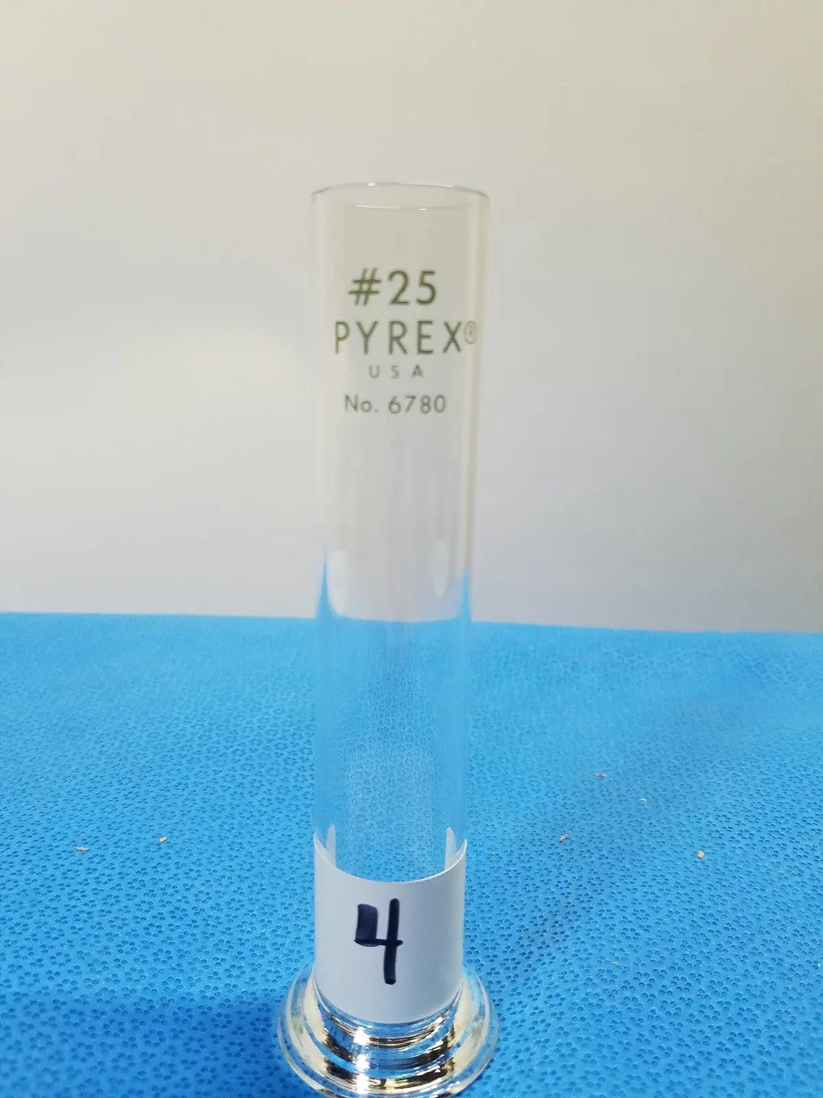 Pyrex Glass Tall Measuring Cylinder Chemist Measure Borosilicate Labware
