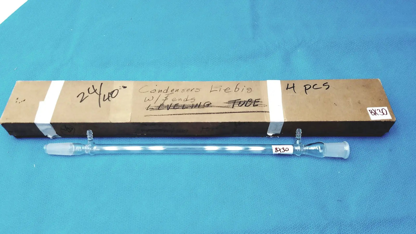 PYREX Jacketed Liebig Condenser – West Style Glass Distillation - Laboratory