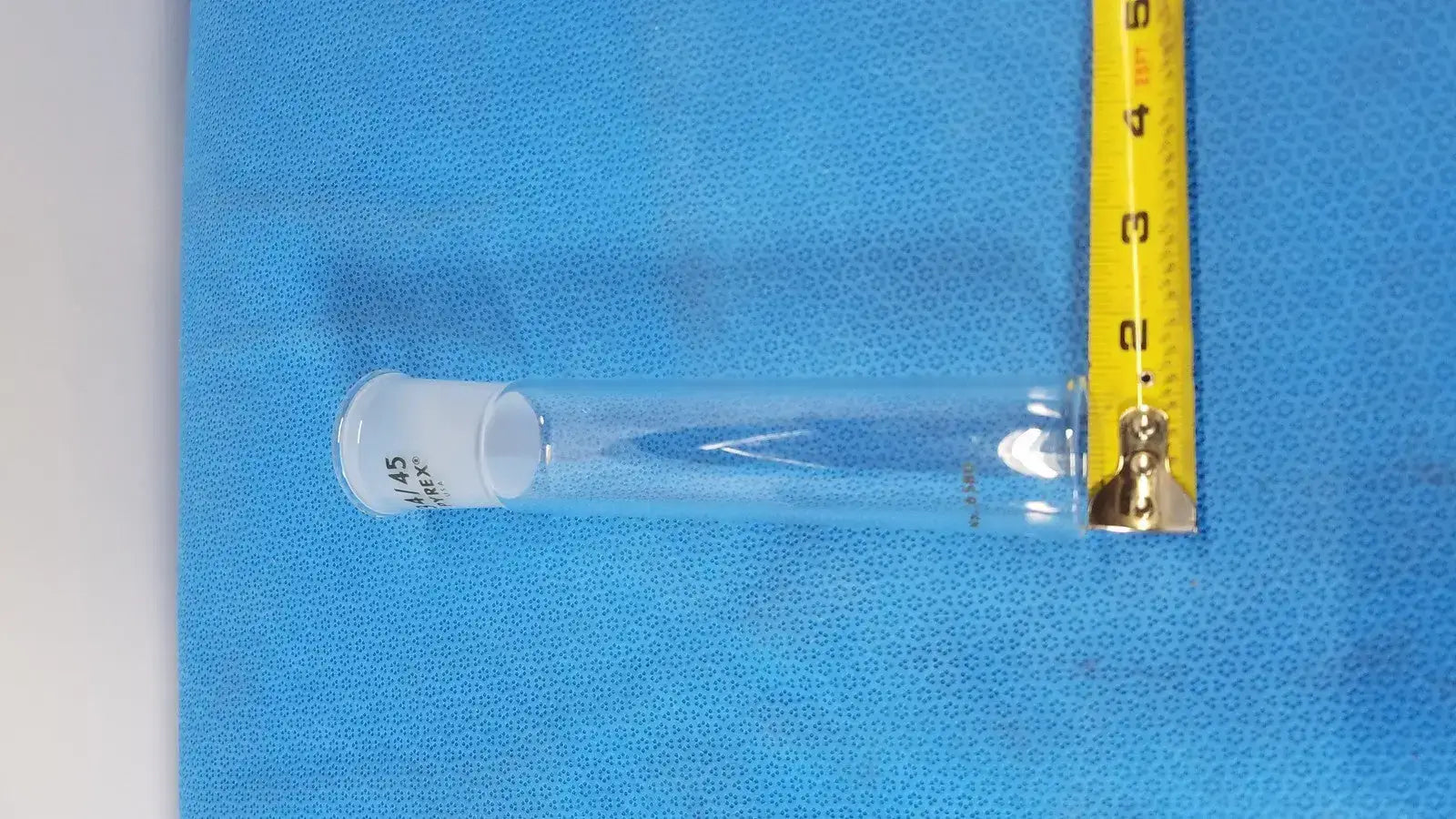 Pyrex Laboratory Glassware 34/45 Ground Outer Joint Full Length Borosilicate