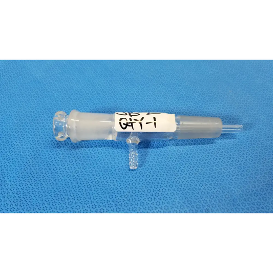 PYREX Laboratory Vacuum Adapter Glass 24/40 Ground Joint Borosilicate - Glassware