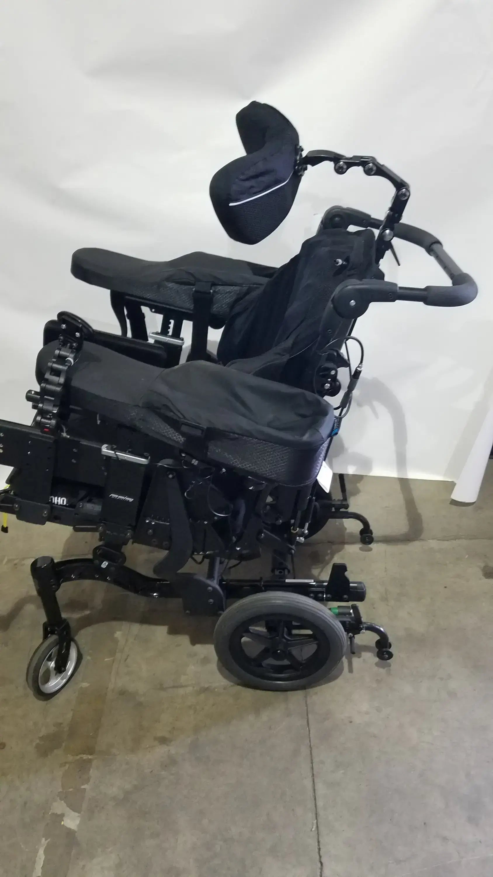 Quickie IRIS Tilt Wheelchair w/ Headrest & Comfort Seating Mobility Chair