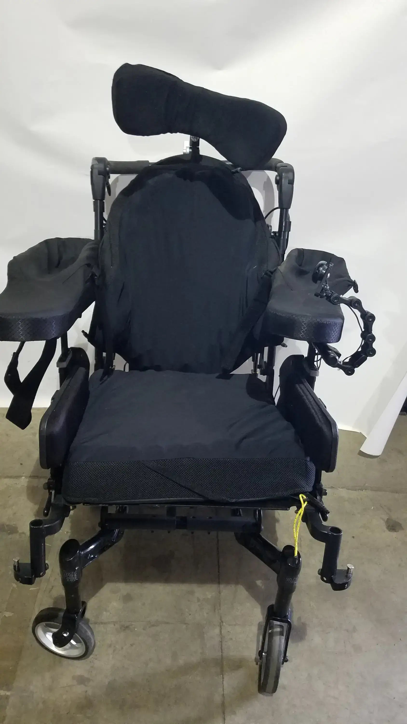 Quickie IRIS Tilt Wheelchair w/ Headrest & Comfort Seating Mobility Chair