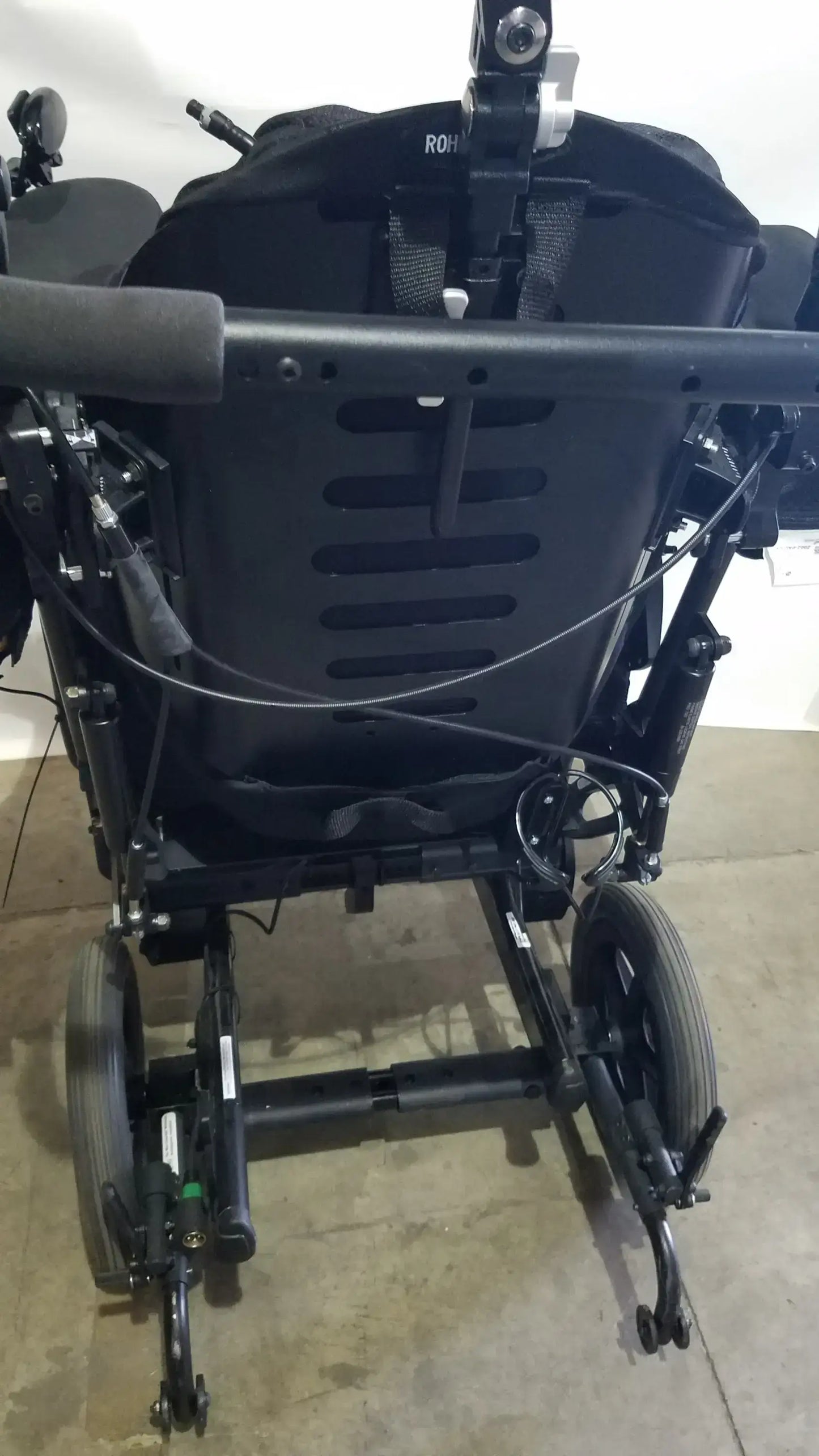 Quickie IRIS Tilt Wheelchair w/ Headrest & Comfort Seating Mobility Chair