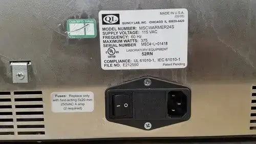 Quincy Lab Inc Medline MSCWARMER24S Warmer Readybath - Warming Cabinet