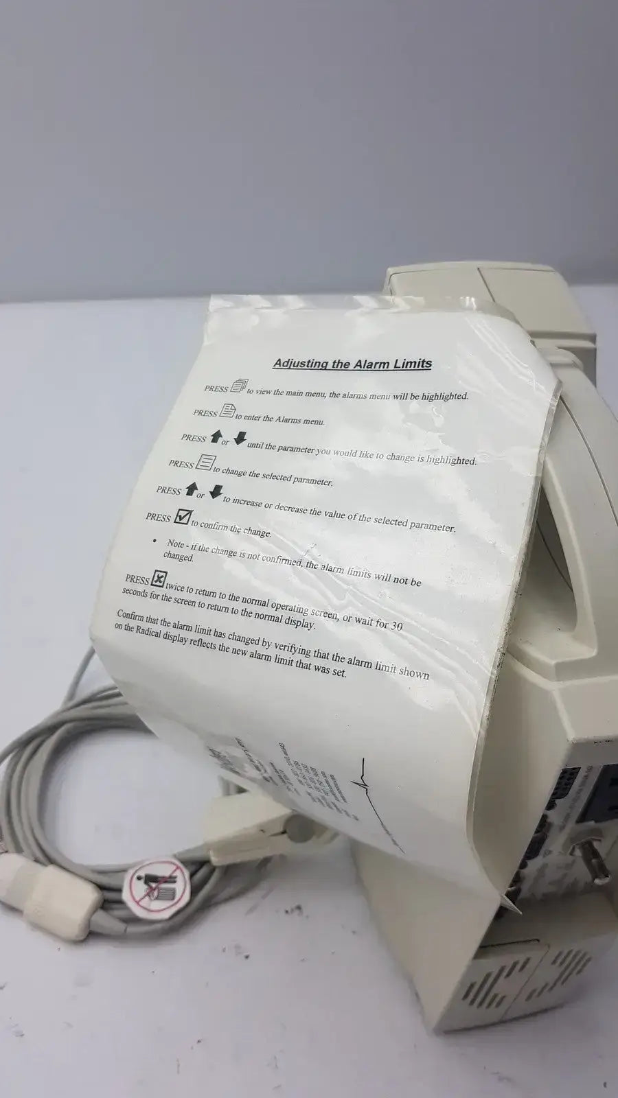 Radical Masimo Set Signal Extraction Pulse Oximeter