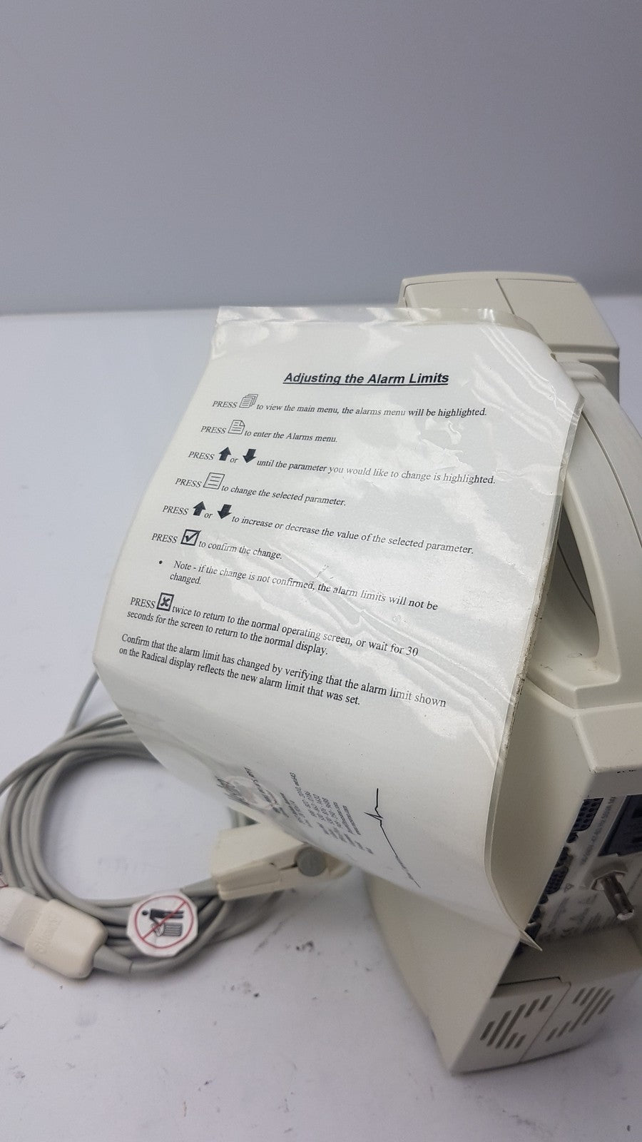 Radical Masimo Set Signal Extraction Pulse Oximeter