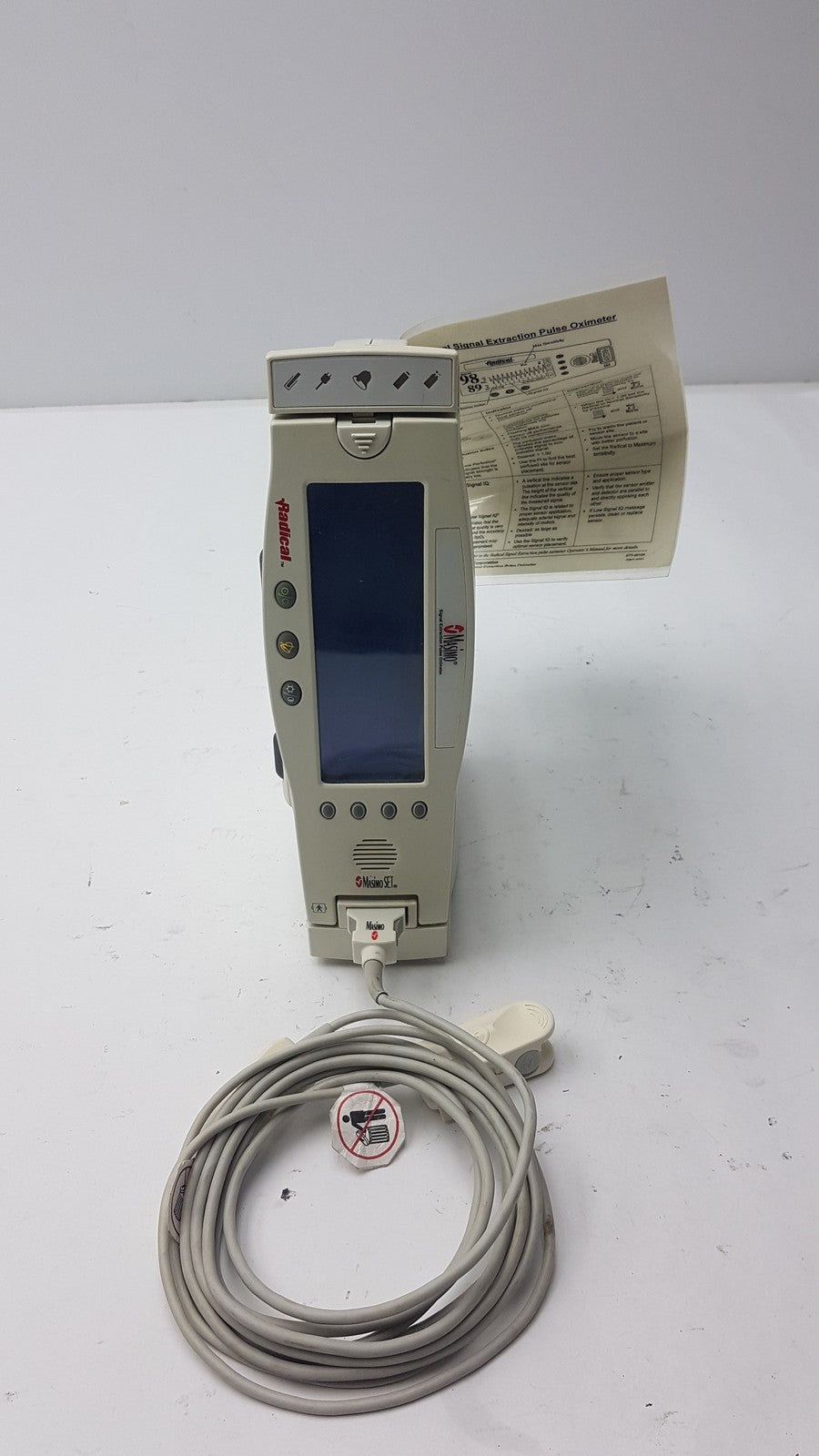 Radical Masimo Set Signal Extraction Pulse Oximeter