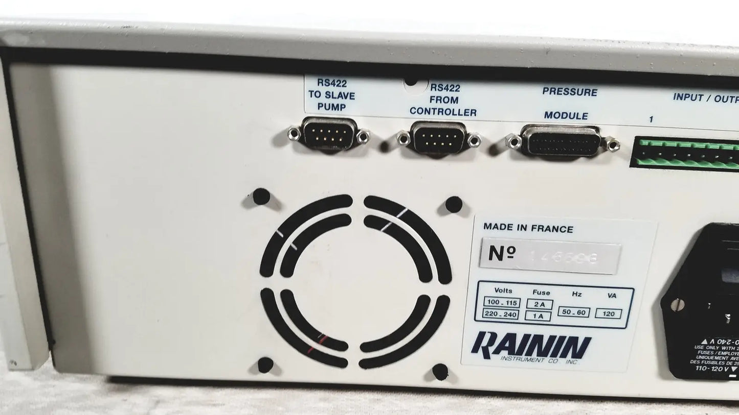 Rainin HPXL Solvent Deliivery System - Delivery