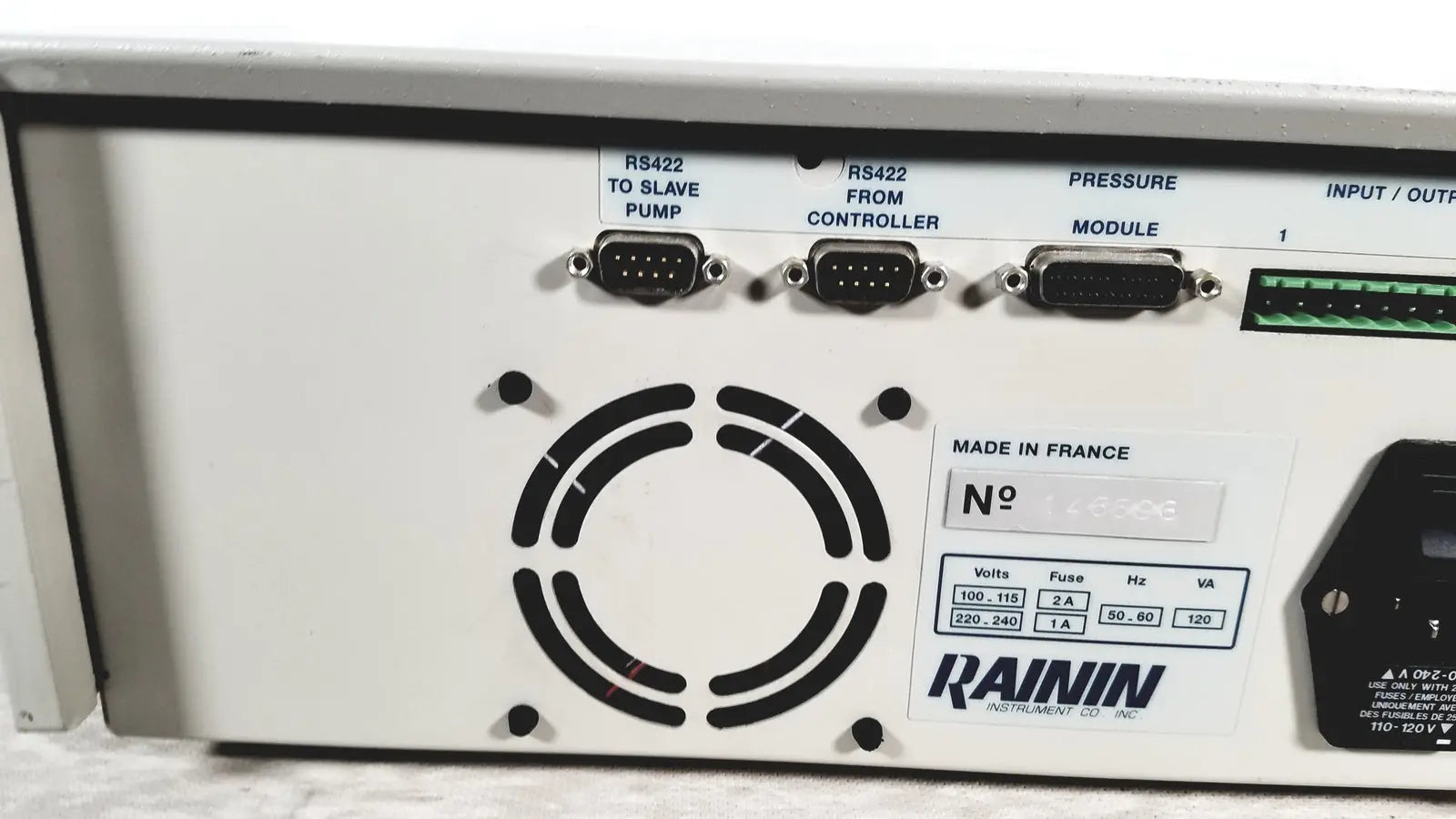 Rainin HPXL Solvent Deliivery System - Delivery