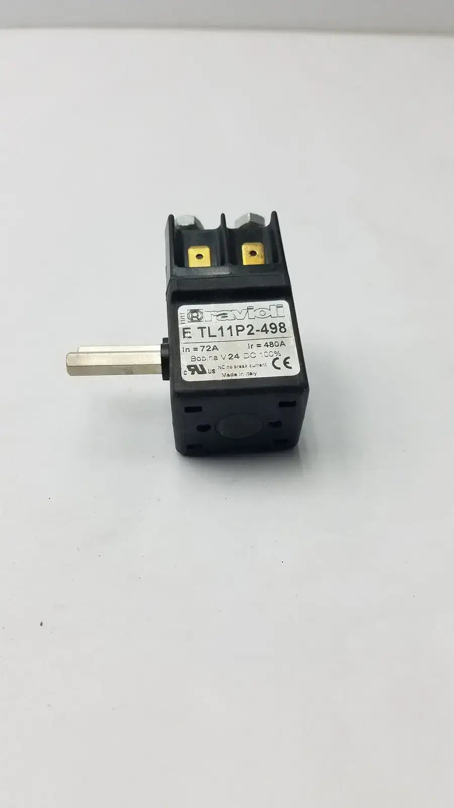 Ravioli Power contactor E TL11P2-498 In 72A Ir 480A Bobina V24 - DC Contactor