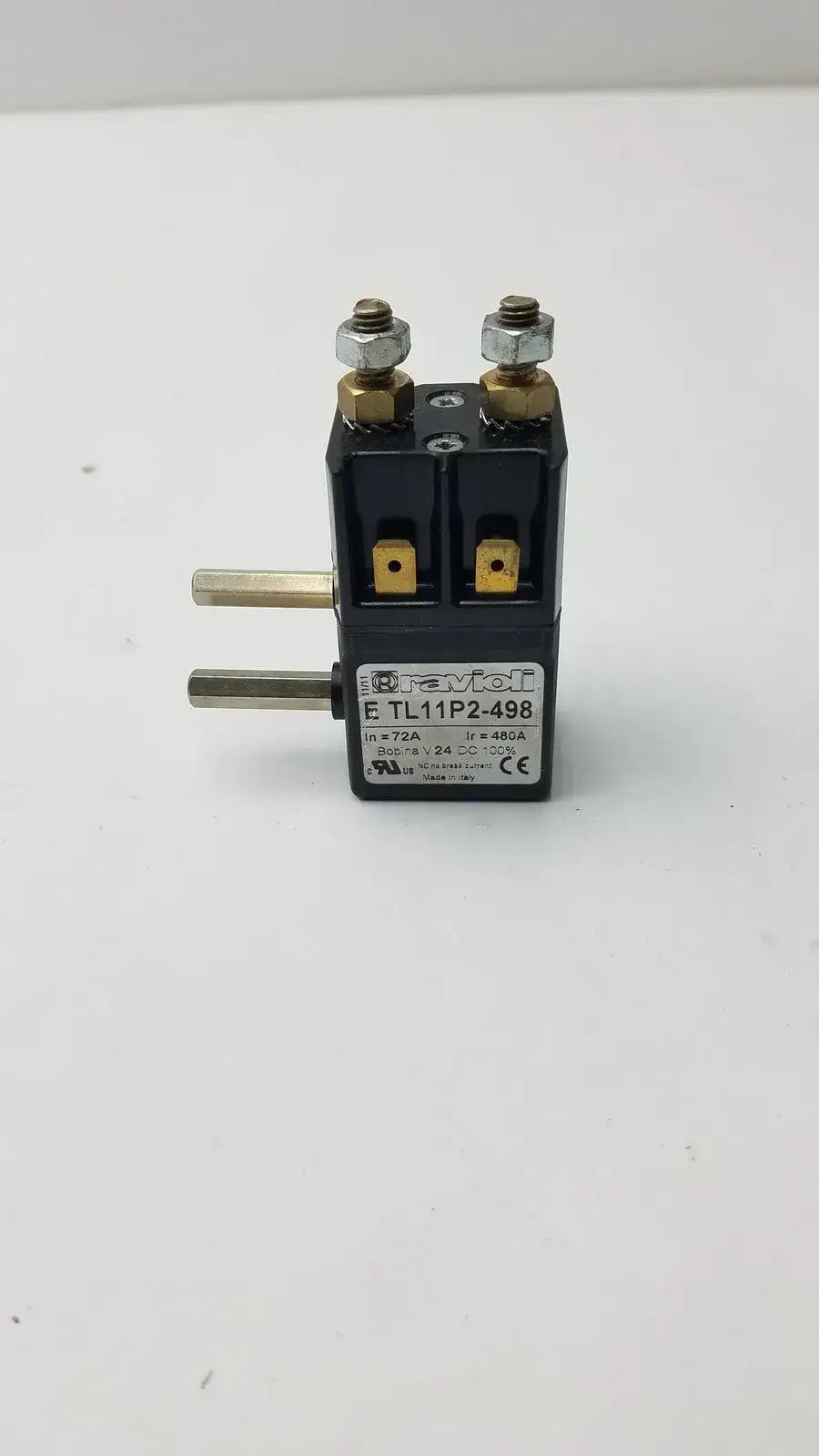 Ravioli Power contactor E TL11P2-498 In 72A Ir 480A Bobina V24 - DC Contactor