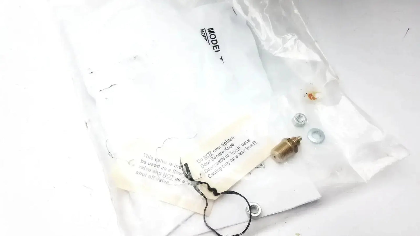 Bronze metal valve with threaded end and hexagonal nut for ray foster mt12 dental lab model trimmer accessories