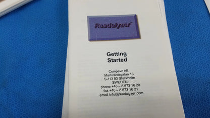 ReadAlyzer Eye-Movement Recording System - Eye Movement Tracking and Analysis
