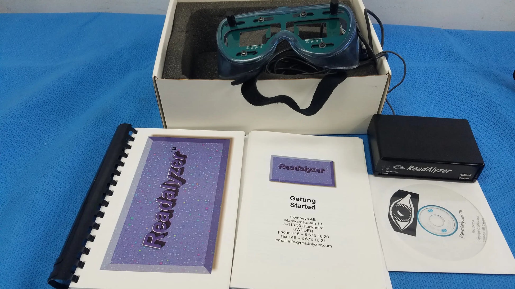 ReadAlyzer Eye-Movement Recording System - Eye Movement Tracking and Analysis