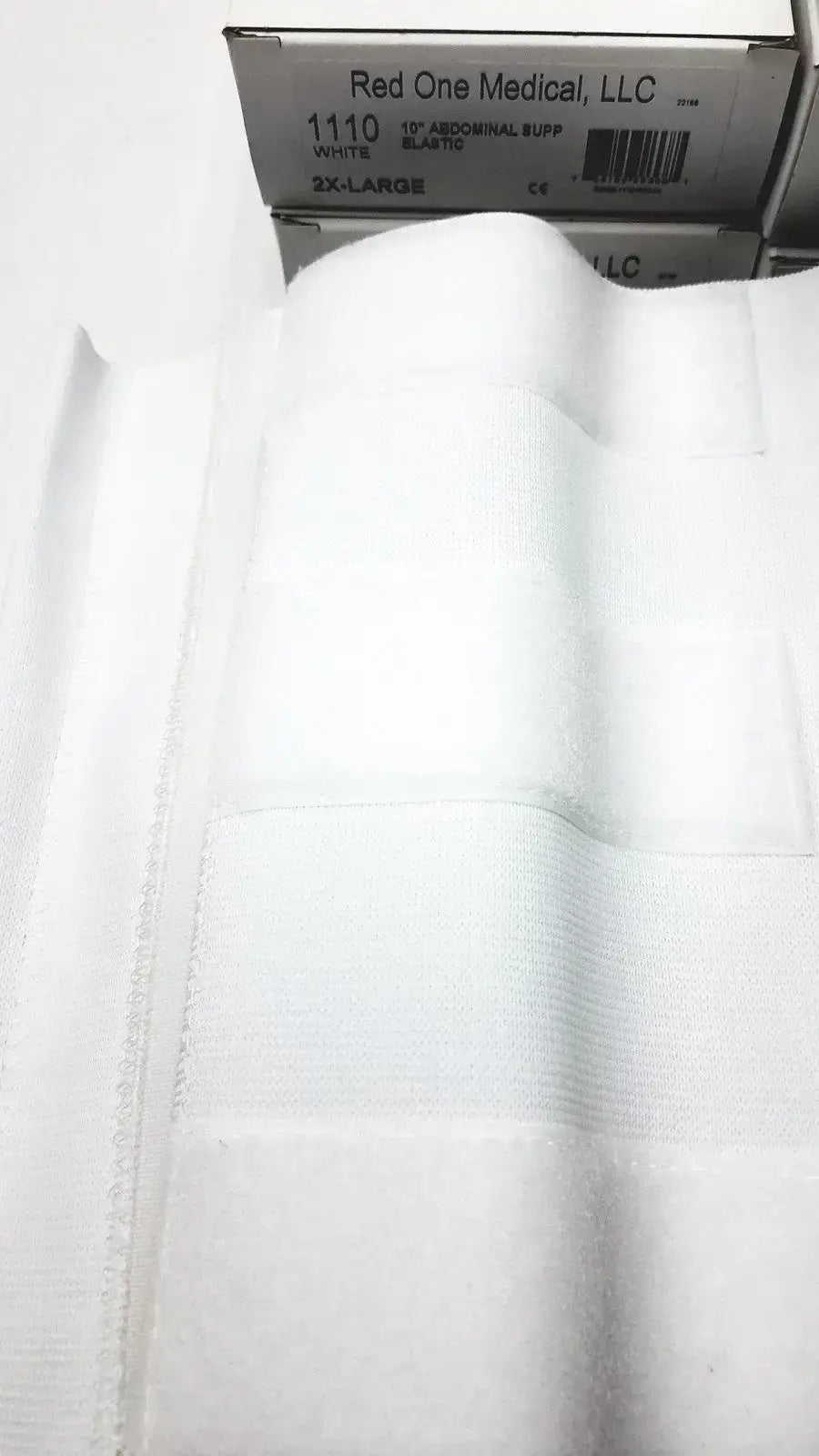 Red One Medical 1110 White 10’’ Abdominal Support Elastic Size 2X-L - Lot of 11 - Binder