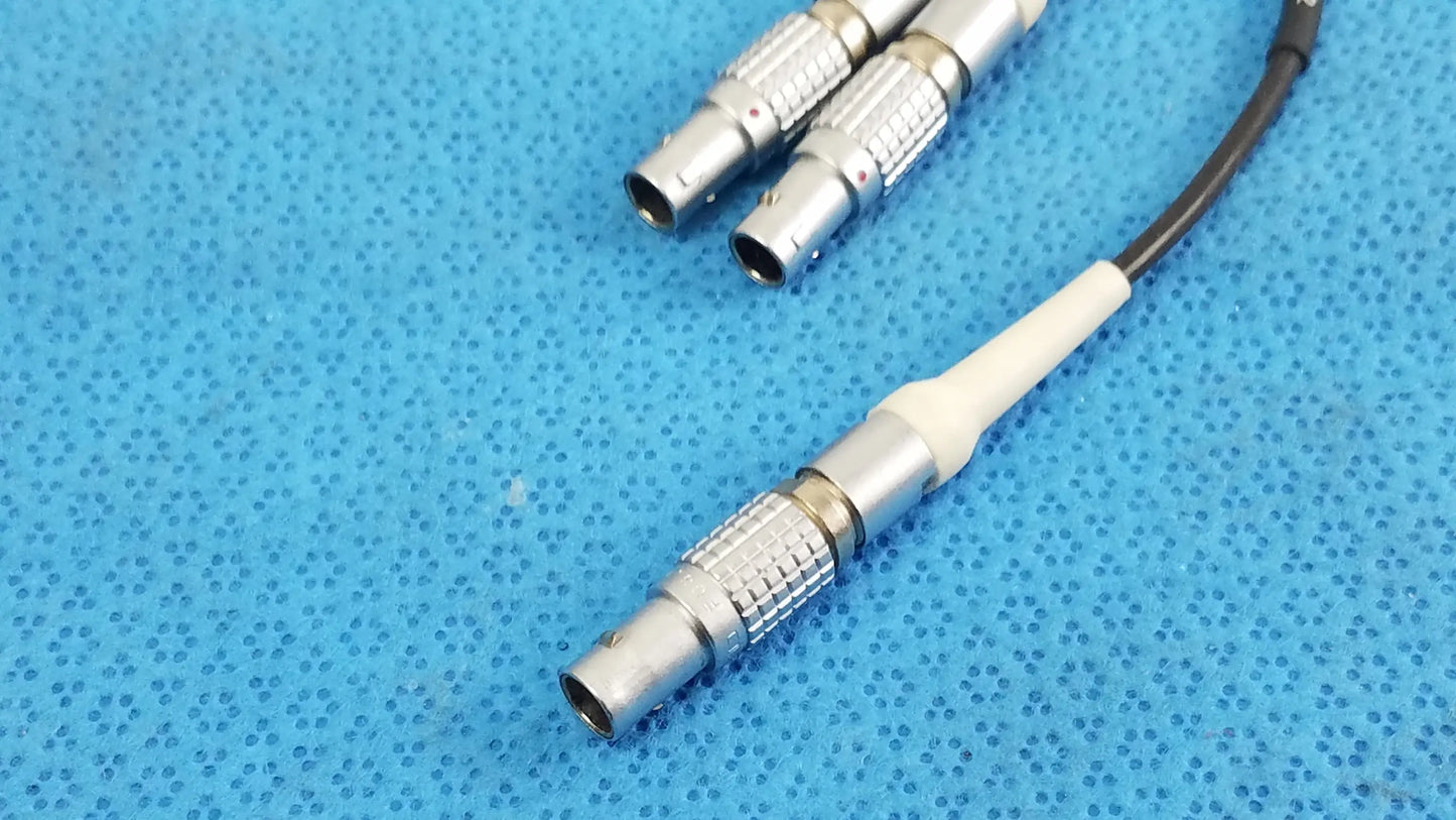 Redel Cables Three LEMO Connectors Green Black White - Multi-Connector Cable