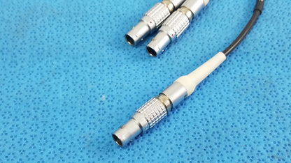 Redel Cables Three LEMO Connectors Green Black White - Multi-Connector Cable