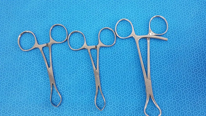 Reduction Forceps with Points 399.07 Lot of 3 – Surgical Stainless - Orthopedic