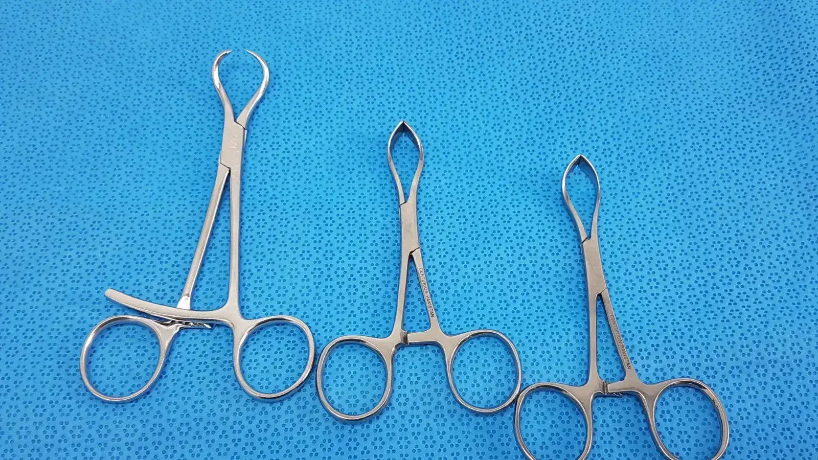 Reduction Forceps with Points 399.07 Lot of 3 – Surgical Stainless - Orthopedic