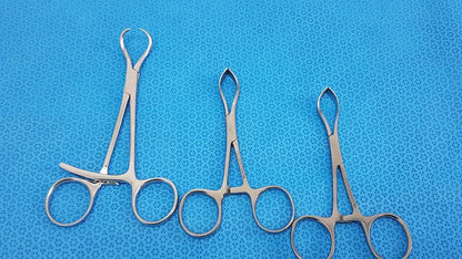 Reduction Forceps with Points 399.07 Lot of 3 – Surgical Stainless - Orthopedic