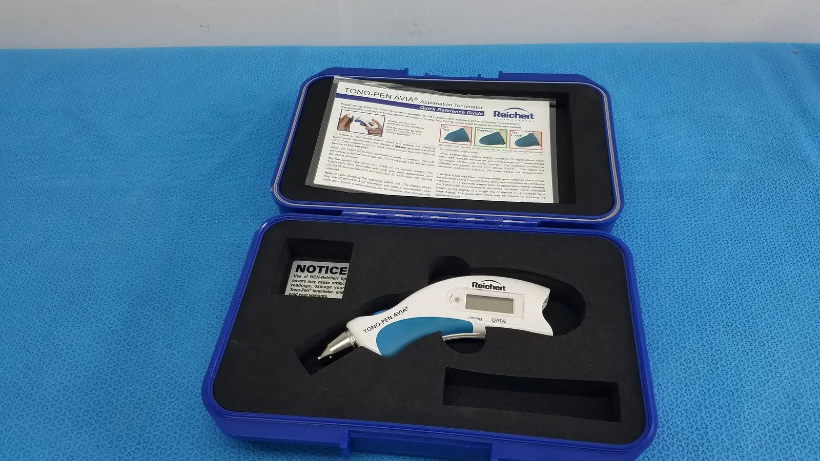 Reichert 230590 Tono Pen AVIA Applanation Tonometer with Case