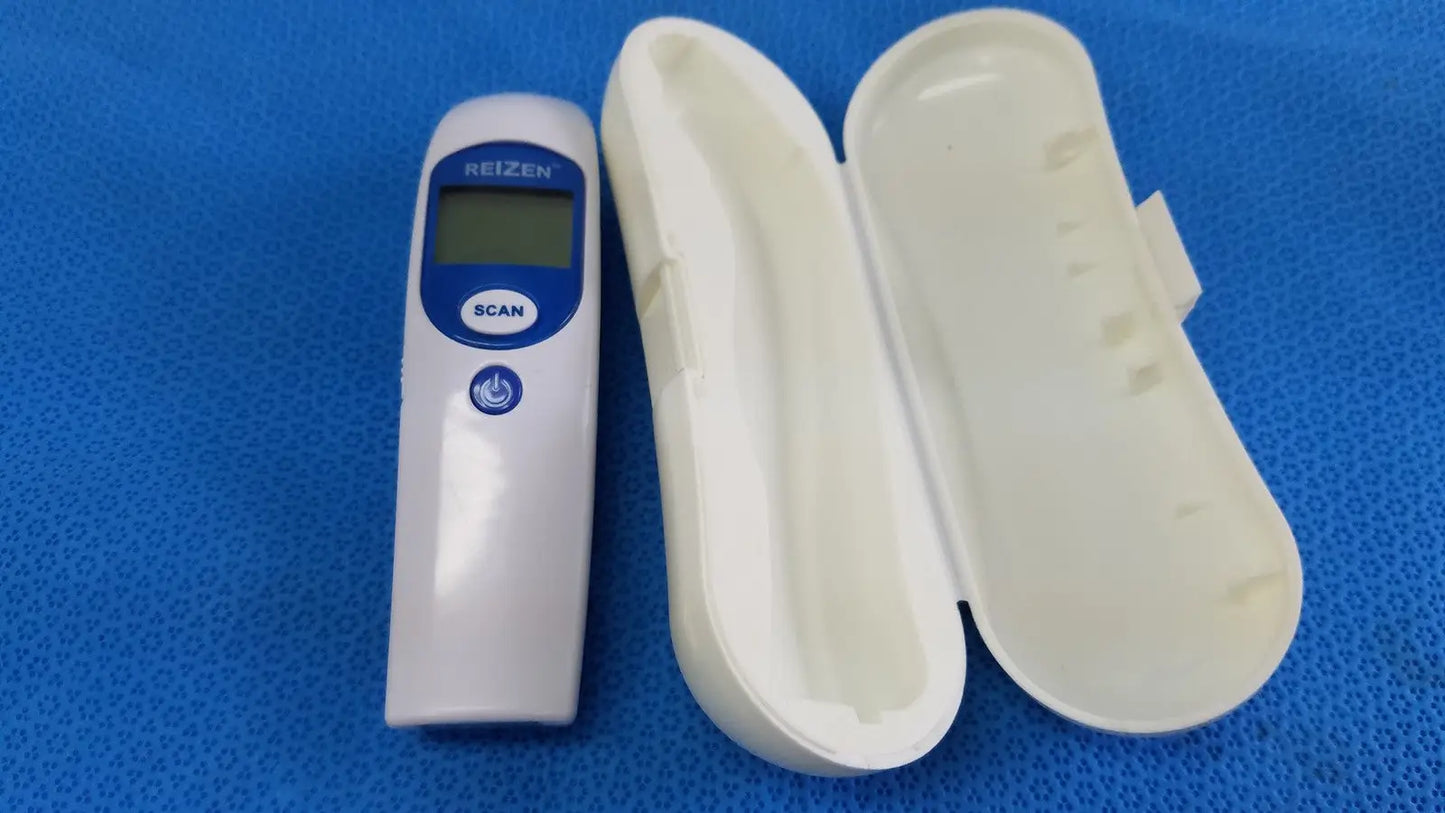 REIZEN FT-F31 Non-Contact Infrared Thermometer with Hard Case