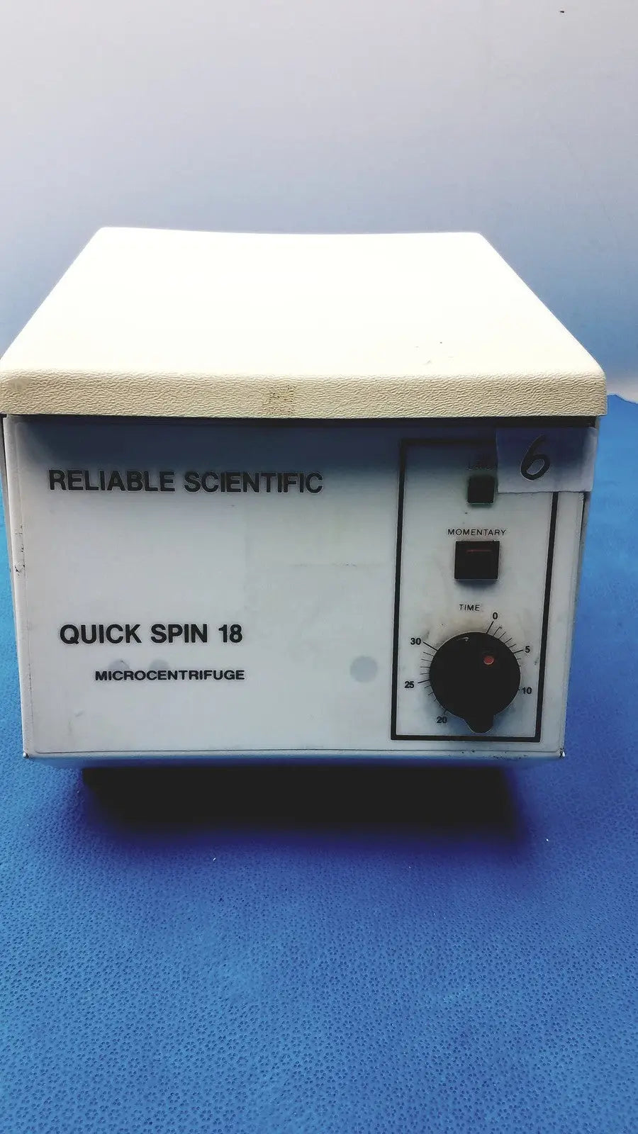 Reliable Scientific Quick Spin 18 Micro Centrifuge 115V 6 Amp Laboratory