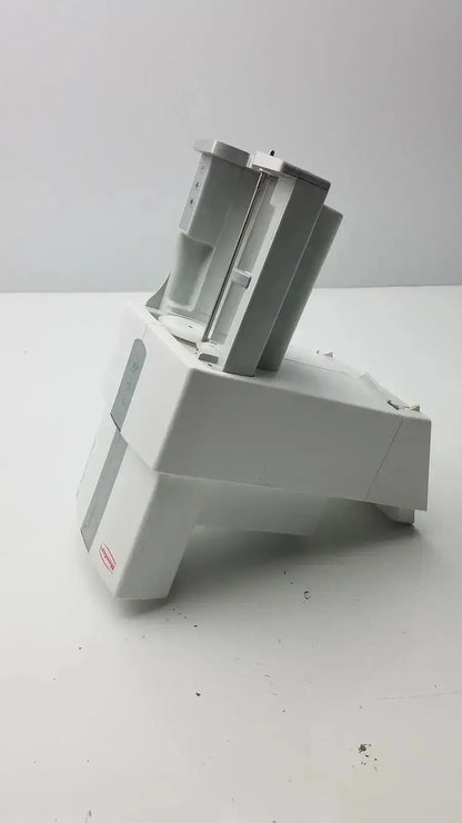 White plastic blender base with silver blade assembly for renfert duomix automatic dental impression mixing device