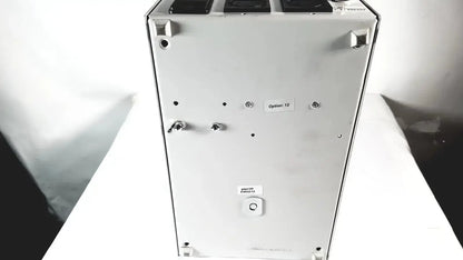 Silver metallic industrial enclosure with mounting holes and labeled components for reo reomed 600 medical isolating transformer 3rd edition