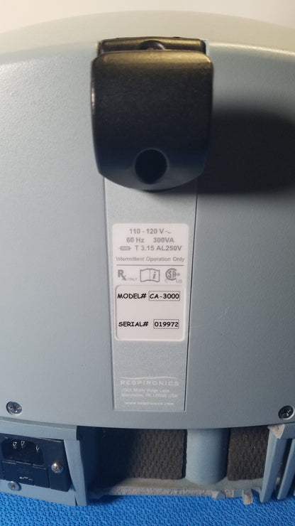 Respironics CoughAssist CA-3000 Mechanical In-Exsufflator - echanical / Cough Assist Device