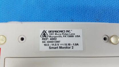 Respironics Smartmonitor 2 Apnea Monitor Ref 4002