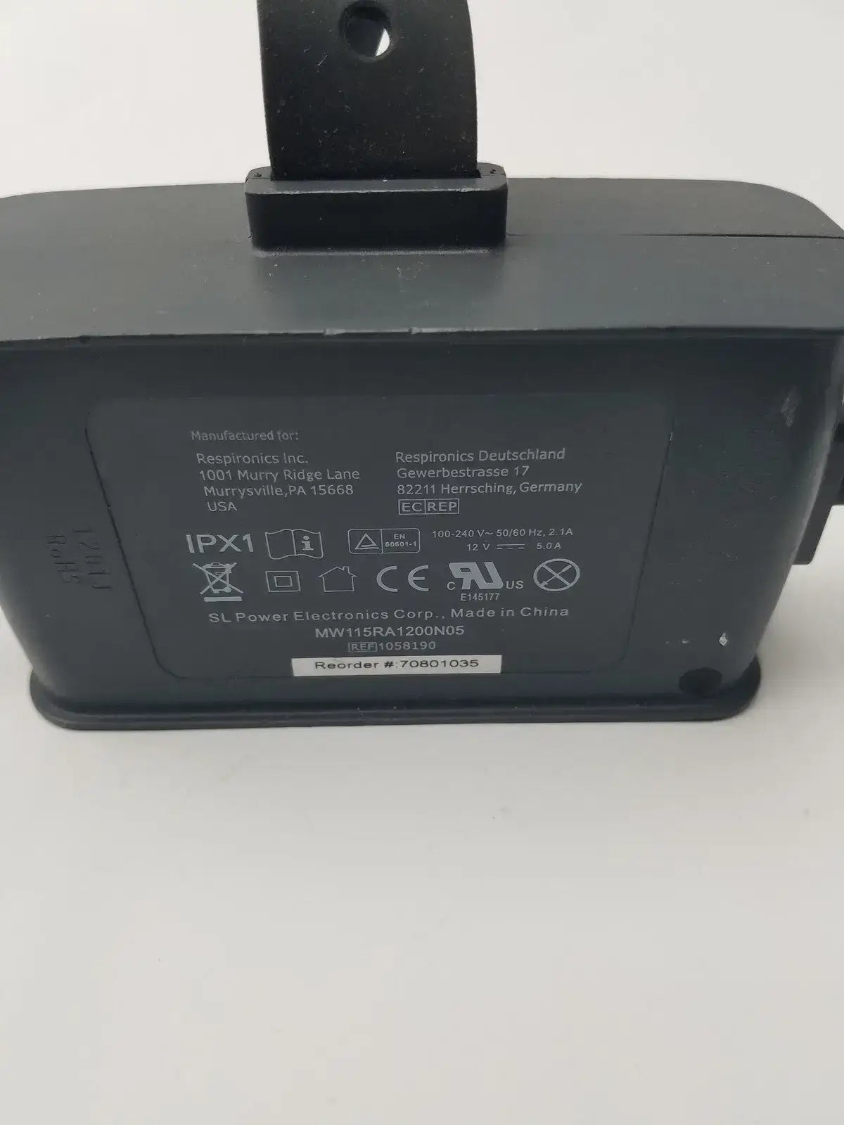 Respironics System AC Adapter Power Supply 12V 5A OEM Tested 1058190