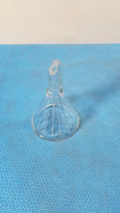 Ribbed Glass Funnel Laboratory Grade - Glassware