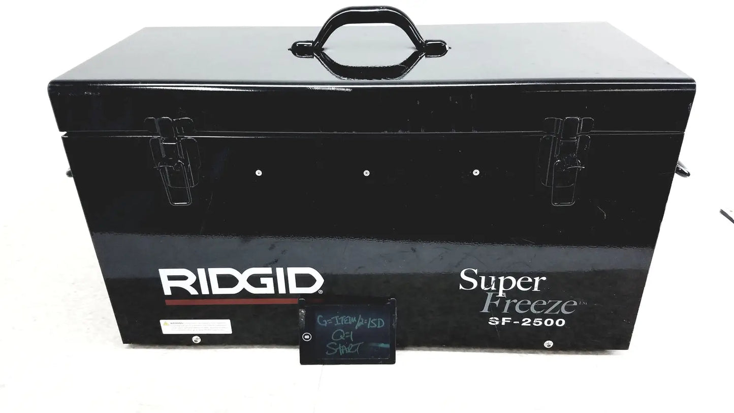 Ridgid SF-2500 Super Freeze Pipe Freezing/Freezer Unit Kit - Freezing