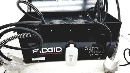 Ridgid SF-2500 Super Freeze Pipe Freezing/Freezer Unit Kit - Freezing