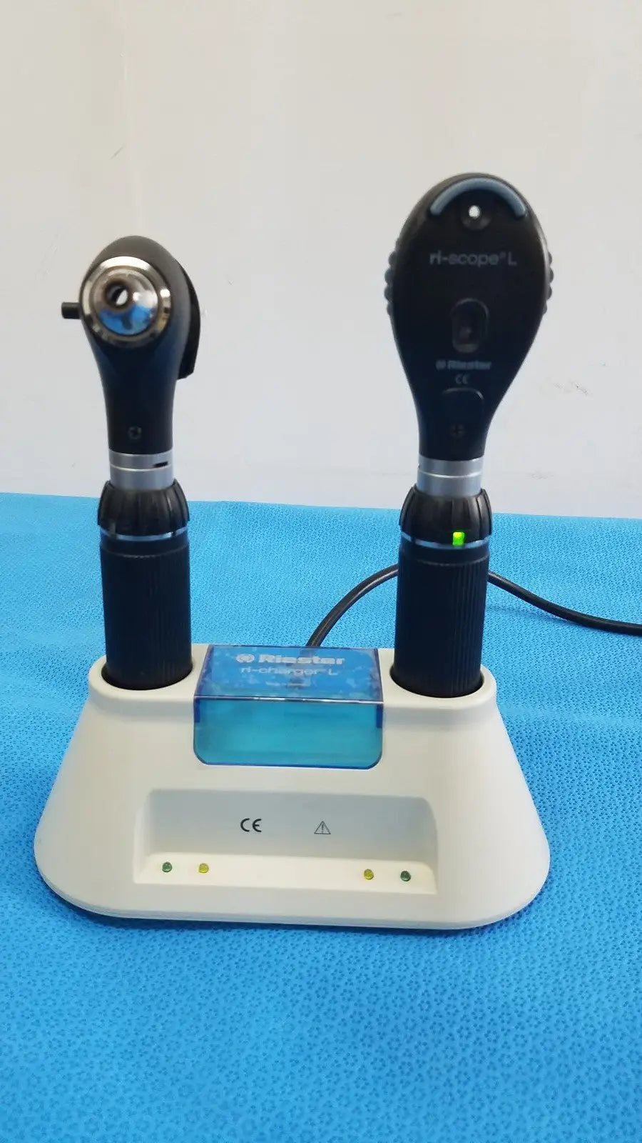 Riester Ri-Charger L Charging Base with Otoscope and Ophthalmoscope