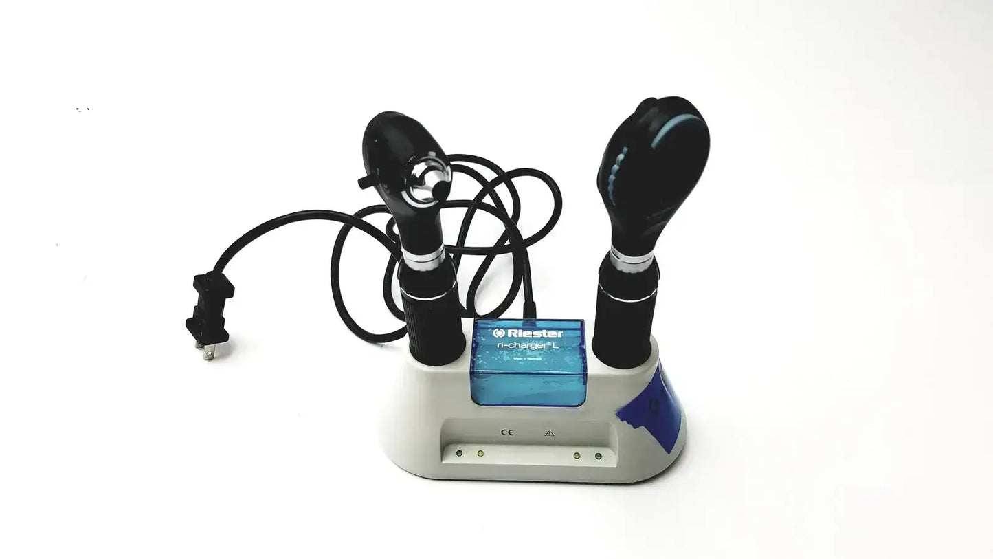 Riester Ri Charger L Ri-Scope Desk Set - Tested & Working - Diagnostic