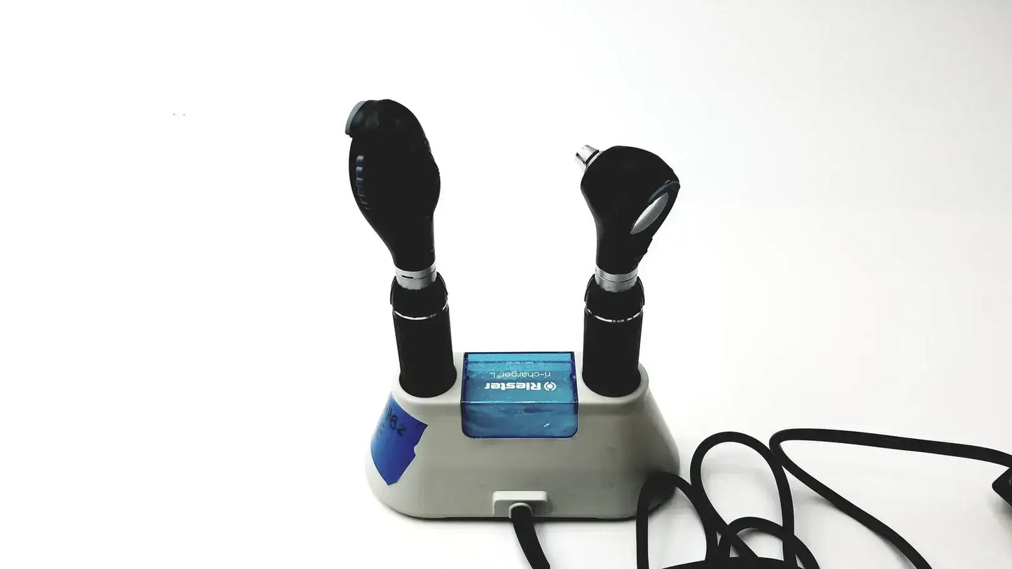 Riester Ri Charger L Ri-Scope Desk Set - Tested & Working - Diagnostic