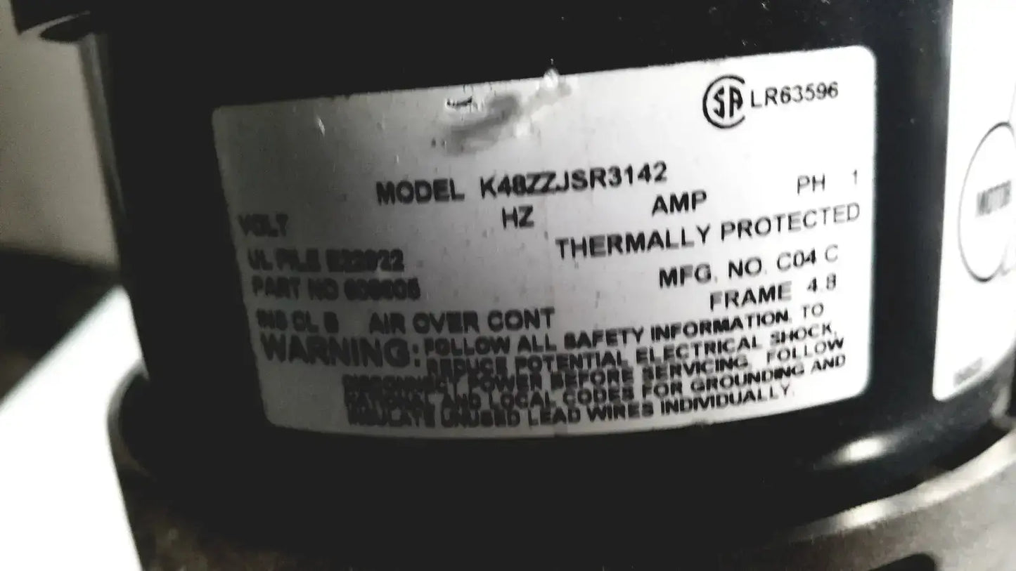 Rietschle Thomas Pressure Pump Compressor Model K48ZZDZH3250