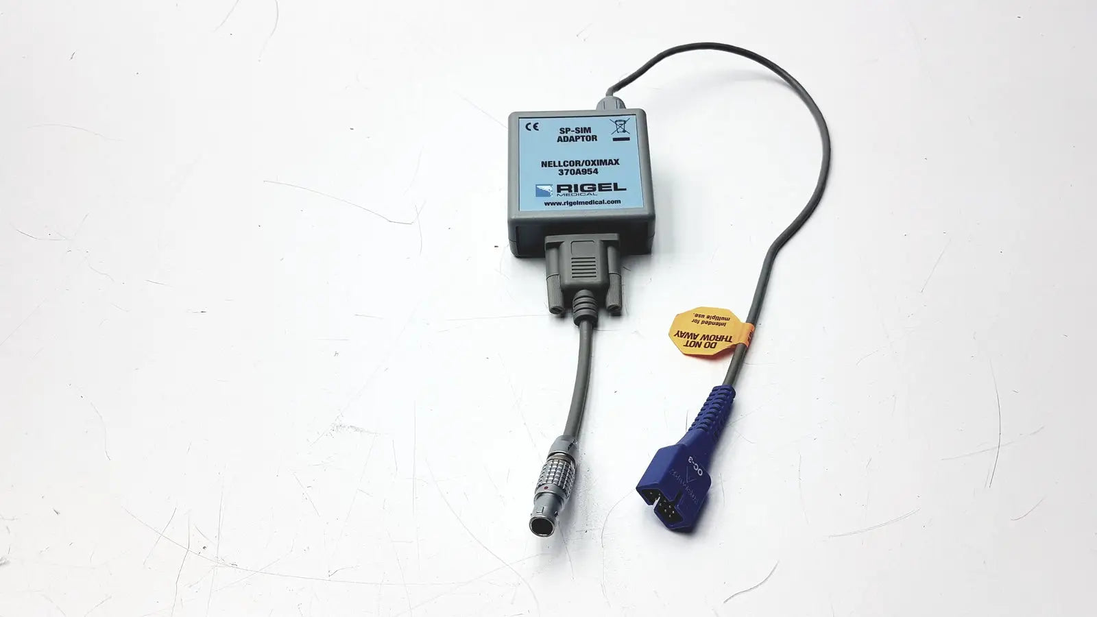 Rigel Medical SP-SIM Adapter Nellcor/Oximax 370A954 - SpO2 Simulator